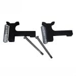 clamps for pressing components on PCB