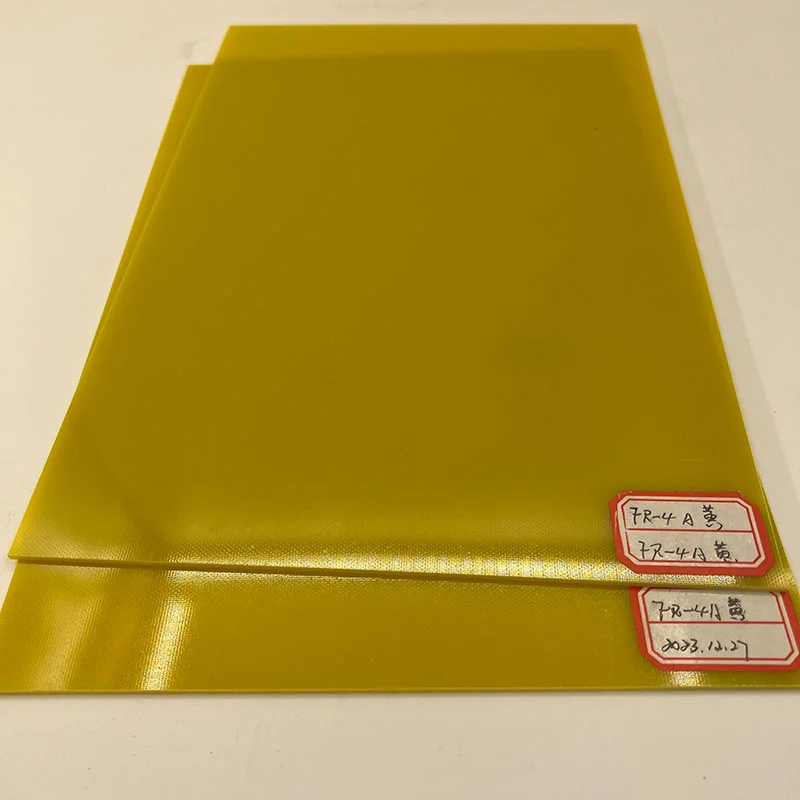 FR4 FR5 G10 G11 Feuille isolante verte jaune noire